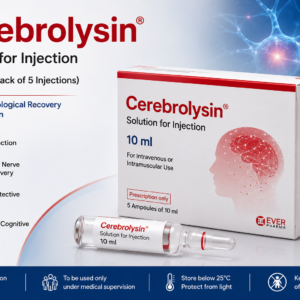 Cerebrolysin Solution for Injection 10ml Pack of 5 Injections