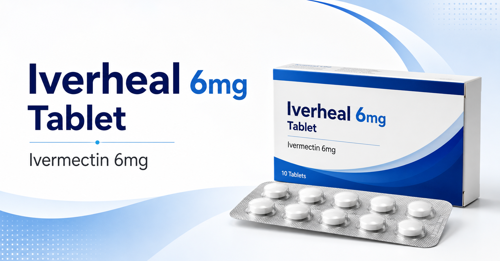 iverheal Iverheal 6mg Tablet Ivermectin 6mg Antiparasitic Medicine