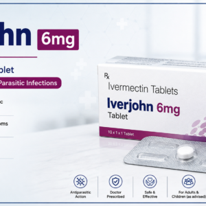 Iverjohn 3mg Tablet Ivermectin 3mg Antiparasitic Medicine