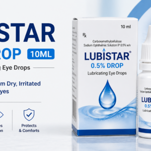 Lubistar 0.5% Drop 10ML Carboxymethylcellulose Sodium Eye Drops