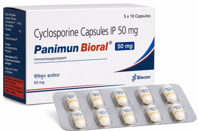 Panimun Bioral 50mg Capsule