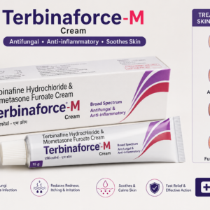 Terbinaforce M Cream Terbinafine Mometasone Antifungal Skin Cream