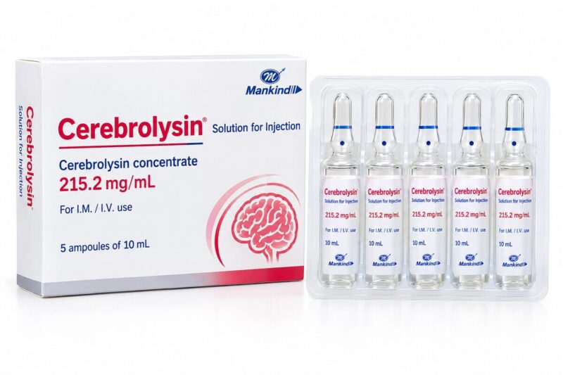Cerebrolysin Solution for Injection 10ml pack of 5