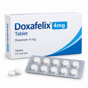 Doxafelix 4mg Tablet containing Doxazosin for hypertension and BPH
