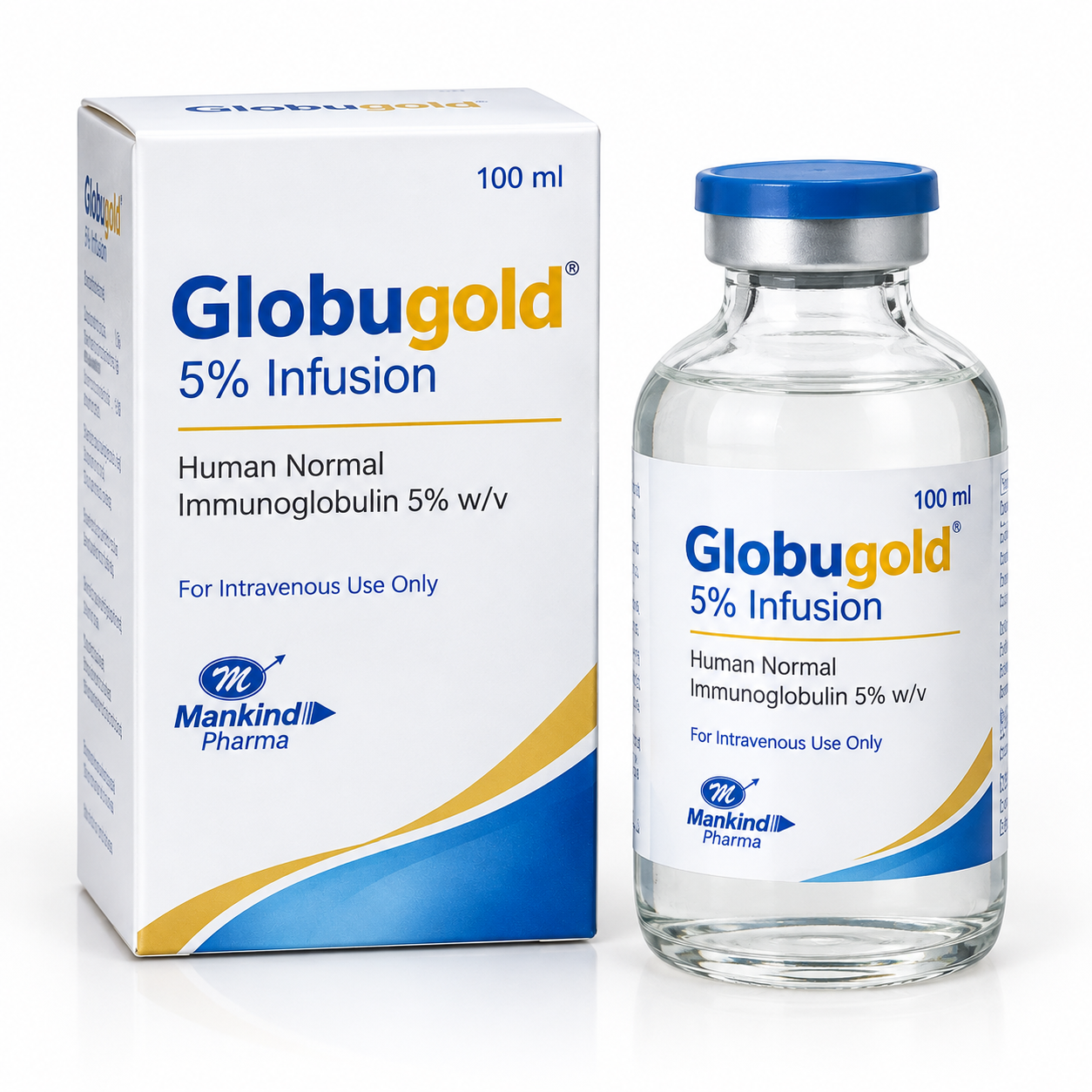 globugold image Globugold 100ML Injection 5% Human Normal Immunoglobulin