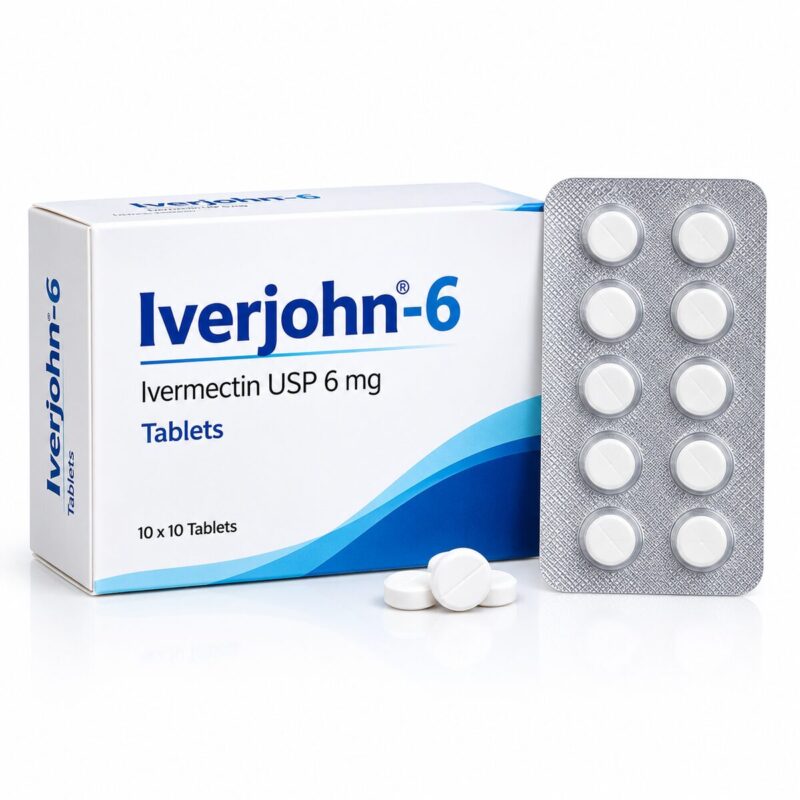 Iverjohn 6mg Tablet containing Ivermectin USP