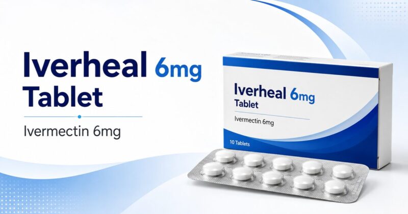 Iverheal 6mg Tablet Ivermectin antiparasitic medicine
