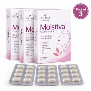 Moistiva Capsule Pack of 3 Aviva Pharma