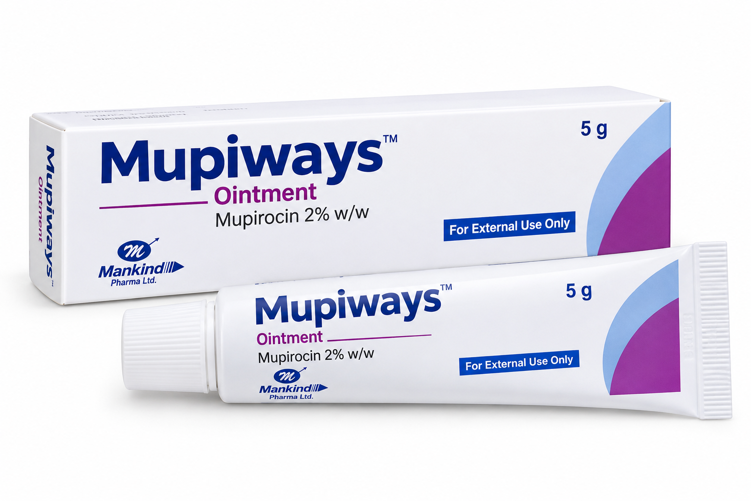 muoiways image Mupiways Tube 5gm Mupirocin 2% ointment