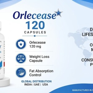 Orlecease Capsule containing Orlistat for weight management