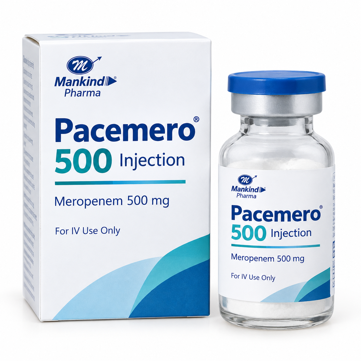 pacemero imagee Pacemero 500 Injection containing Meropenem 500mg